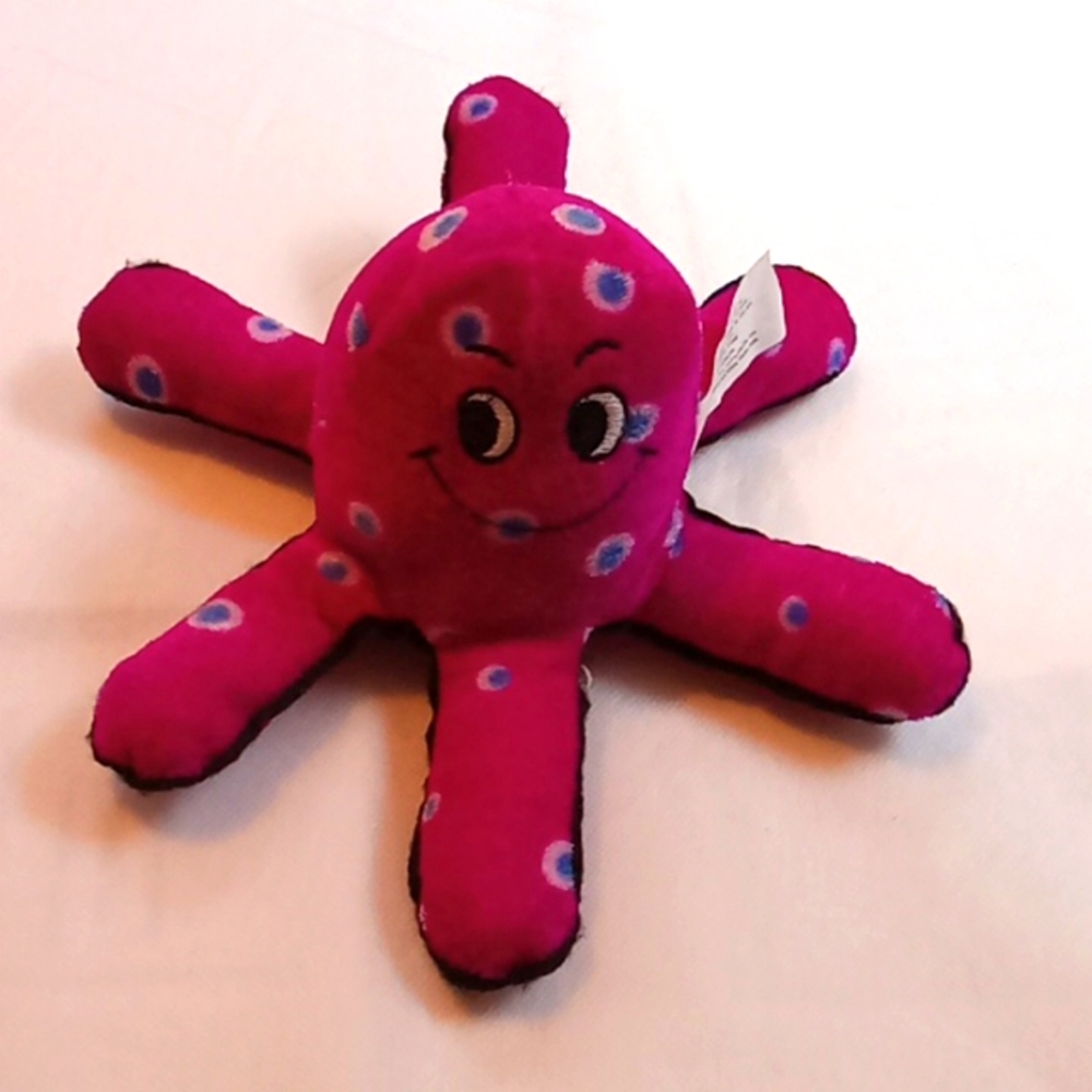 NEW - DOG TOY - PURPLE OCTOPUS